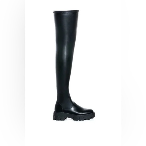 The SLIM FIT AZALEA WANG 4 way over the knee boot - Picture 6 of 7